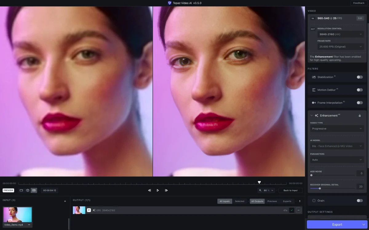 Topaz Video AI : La Révolution de l'Amélioration Vidéo