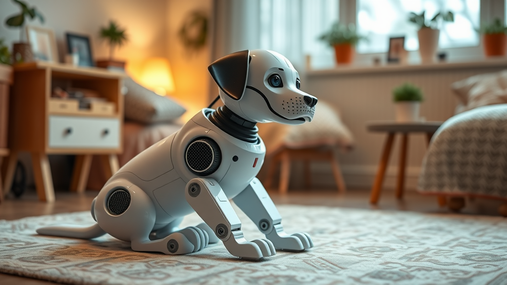 Jennie, le Chien Robotisé Révolutionnaire qui Redéfinit le Soutien Émotionnel par l'IA