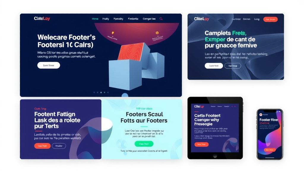 Comment Créer un Footer Efficace : Guide Complet 2025