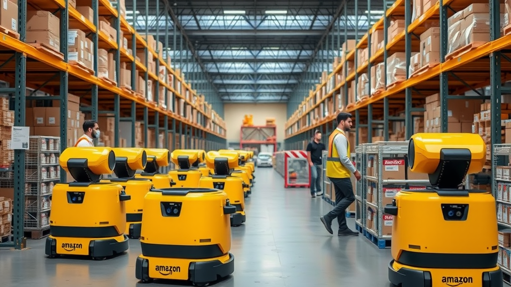 Robotique et IA chez Amazon : Quand l'Humain Reste Indispensable