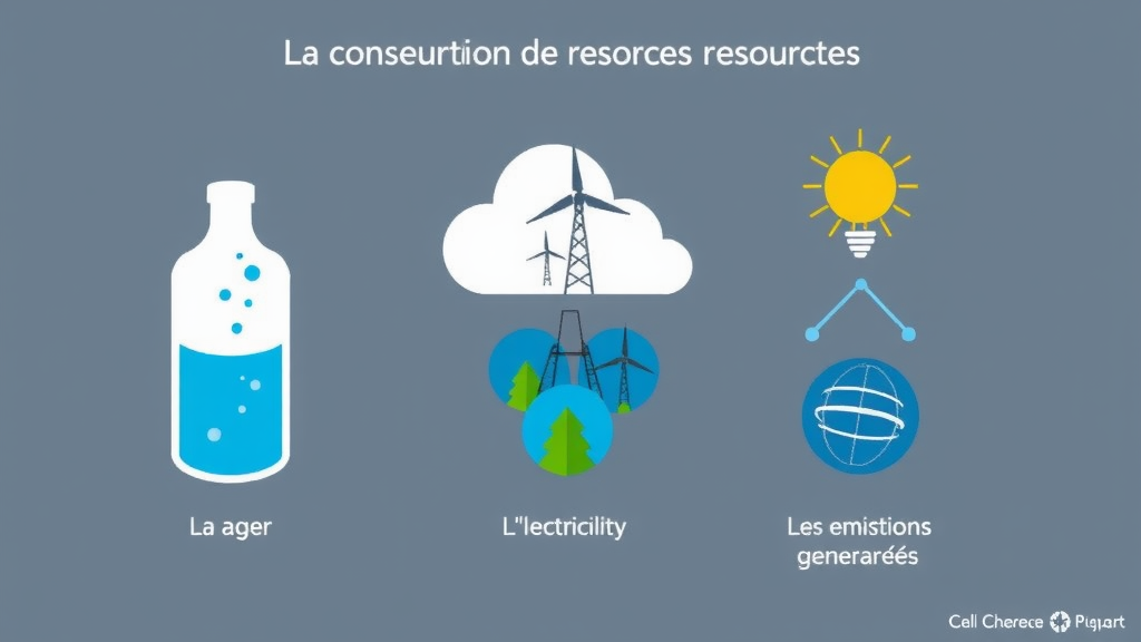 Illustration complémentaire sur impact écologique IA