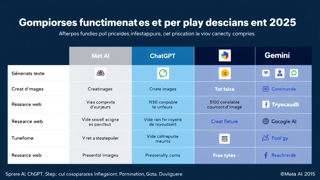 Illustration complémentaire sur Meta AI