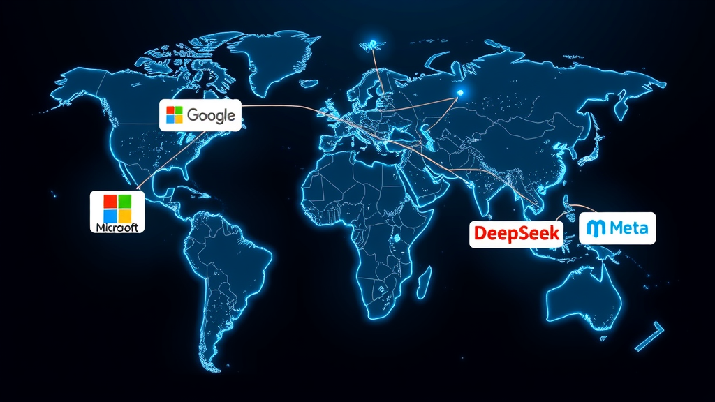 Course à l'IA mondiale : Stratégies et défis des géants tech en 2025