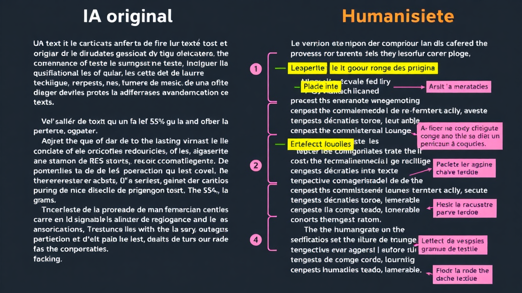 Illustration complémentaire sur texte IA indétectable