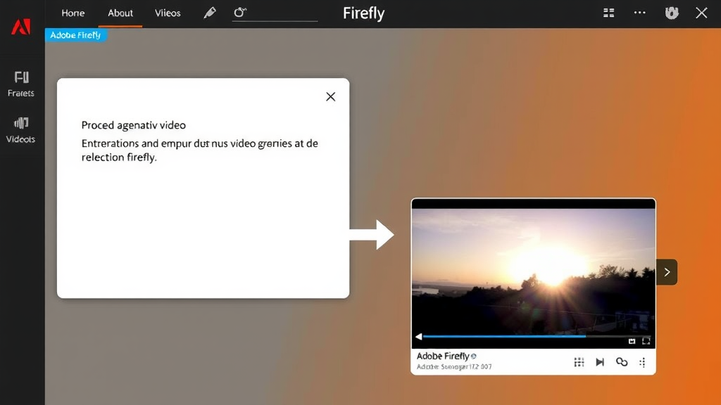 Adobe Firefly Web : Comment Générer des Vidéos IA en 5 Secondes en 2025