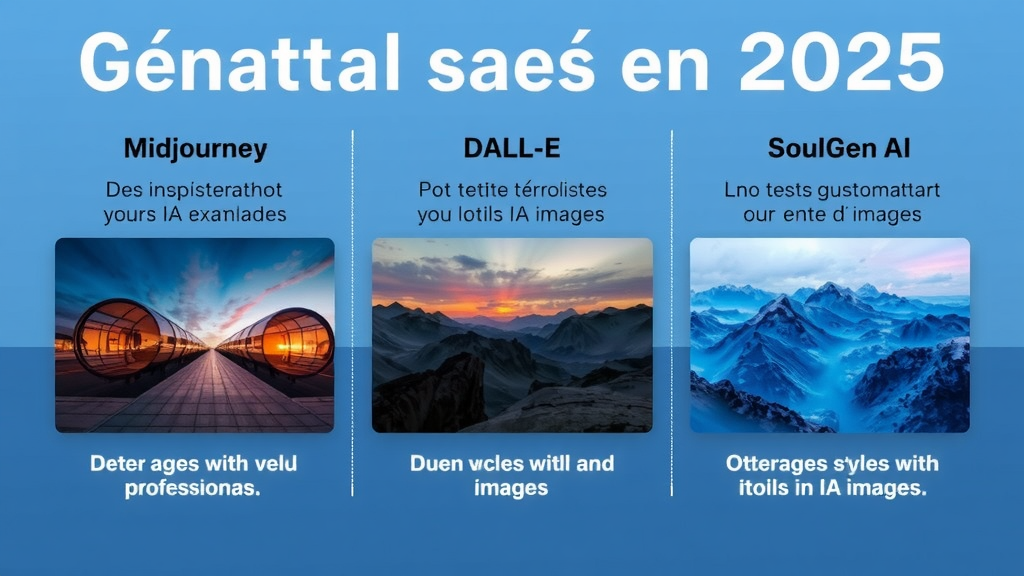 Top 10 des outils IA pour créer des images professionnelles en 2025