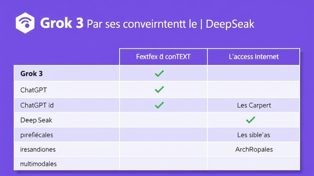 Illustration complémentaire sur Grok 3