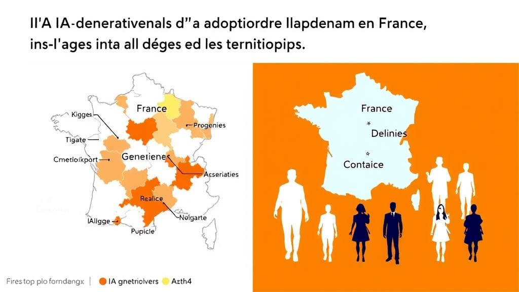 Adoption des IA génératives en France 2025 : analyse des fractures numériques