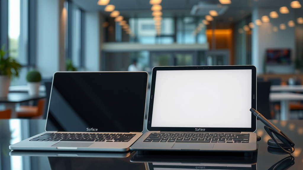 Microsoft Surface Pro 12 vs iPad Pro M4 : Le duel des tablettes premium en 2025