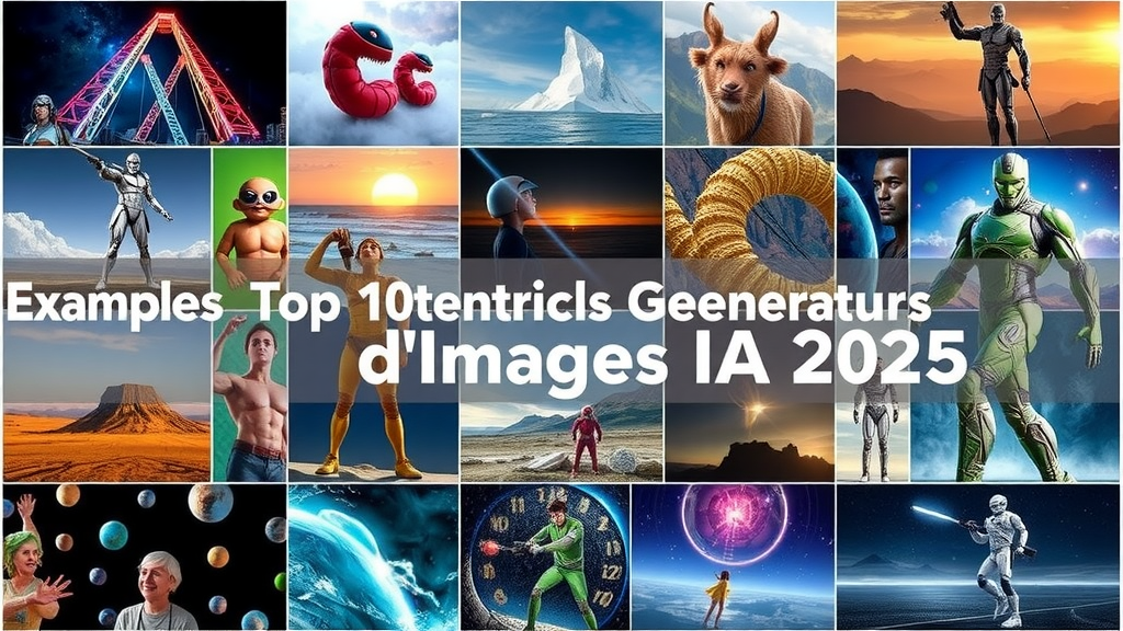 Top 10 des meilleures IA pour créer des images en 2025 : Guide complet