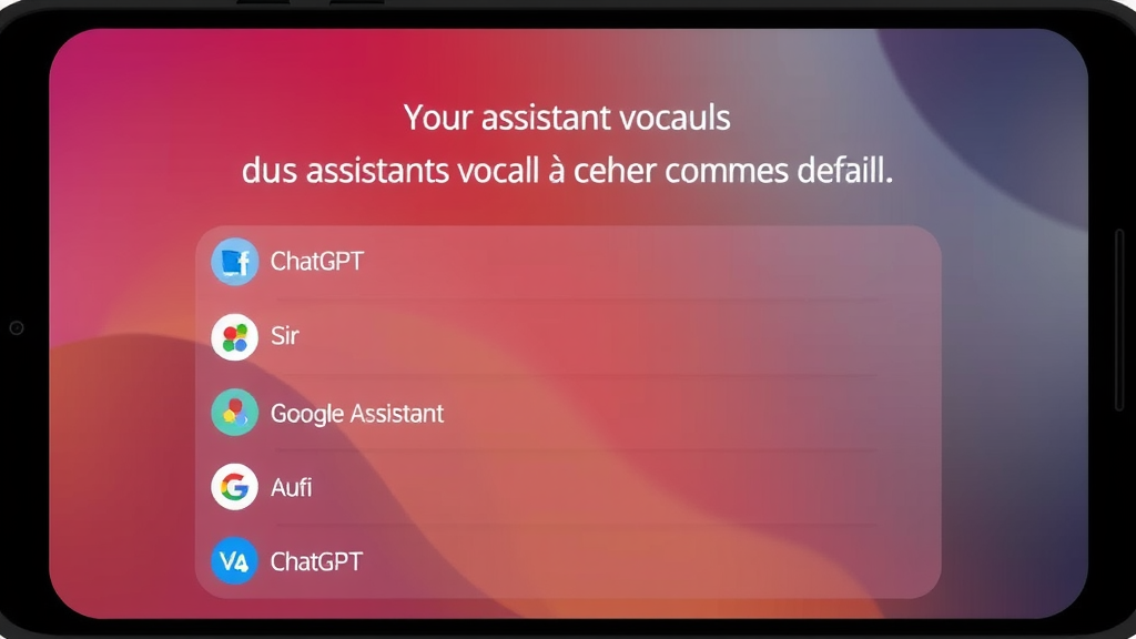 Illustration complémentaire sur ChatGPT vs Siri