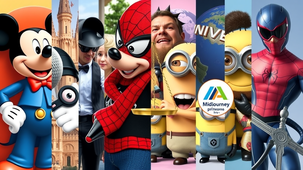 Propriété intellectuelle et IA : Disney et Universal attaquent Midjourney en justice