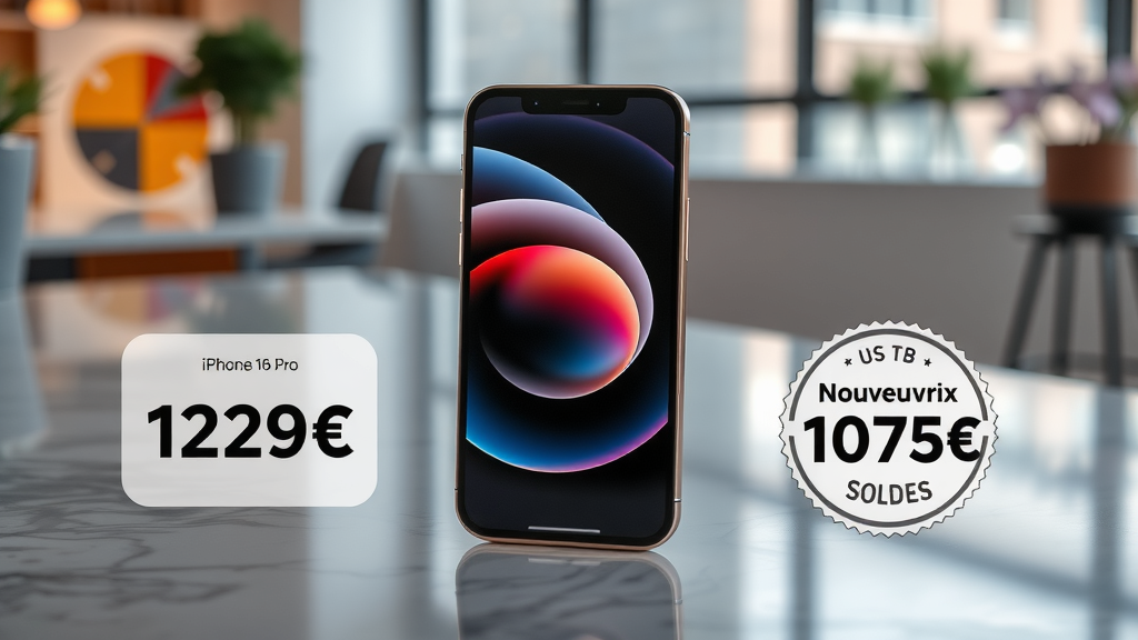 iPhone 16 Pro à prix réduit : Comment profiter de cette offre exceptionnelle