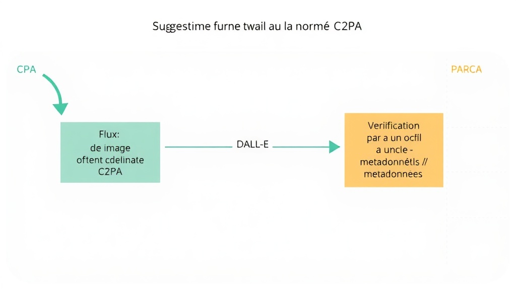 Illustration complémentaire sur filigrane C2PA