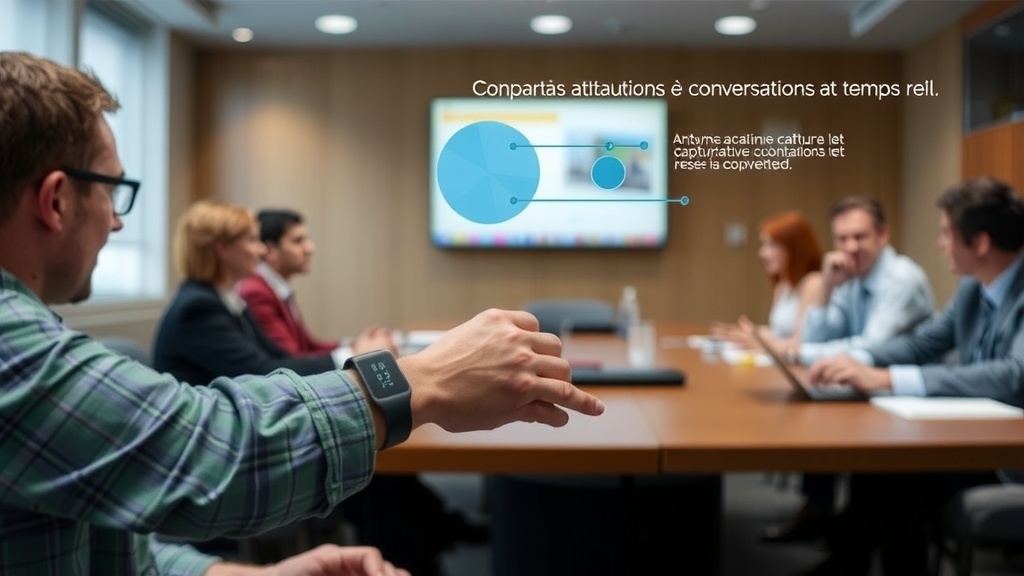 Illustration complémentaire sur bracelet Bee AI