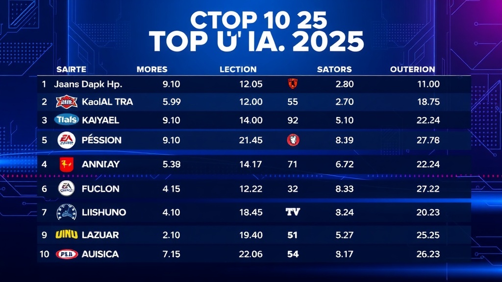 Top 10 des modèles d'IA les plus performants en août 2025 : analyse et comparatif