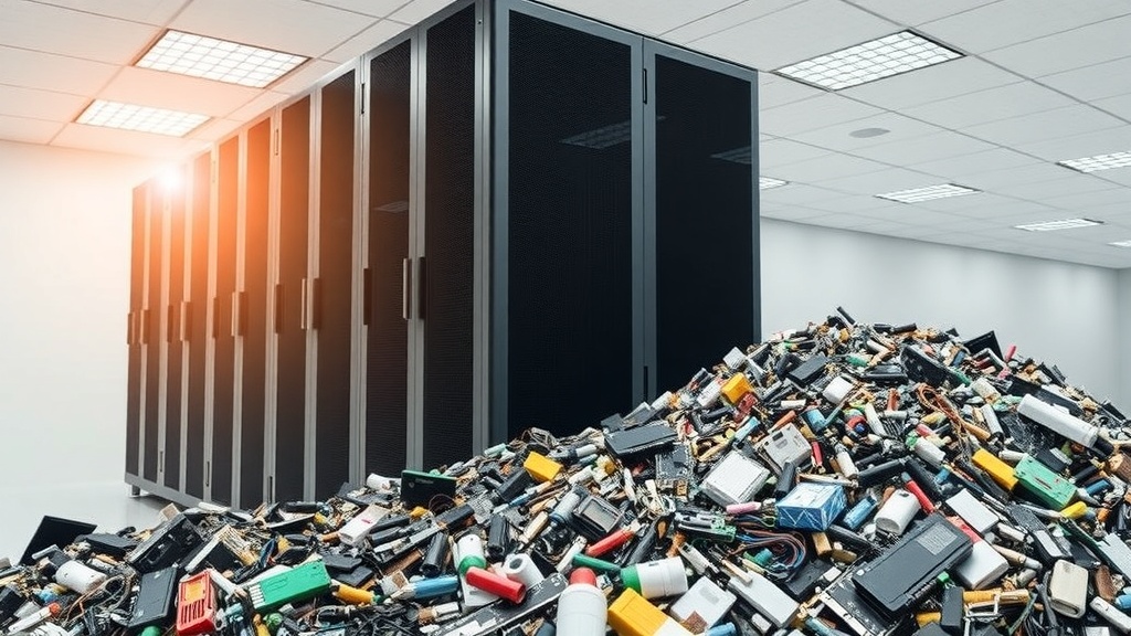 Déchets électroniques et IA : le défi écologique caché derrière la révolution numérique