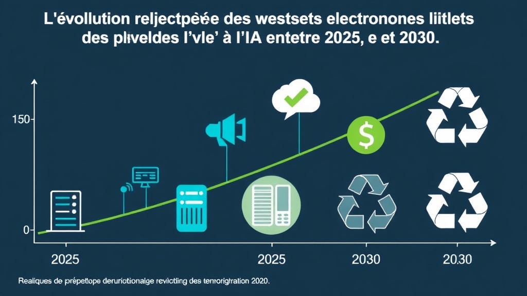 Illustration complémentaire sur déchets électroniques IA