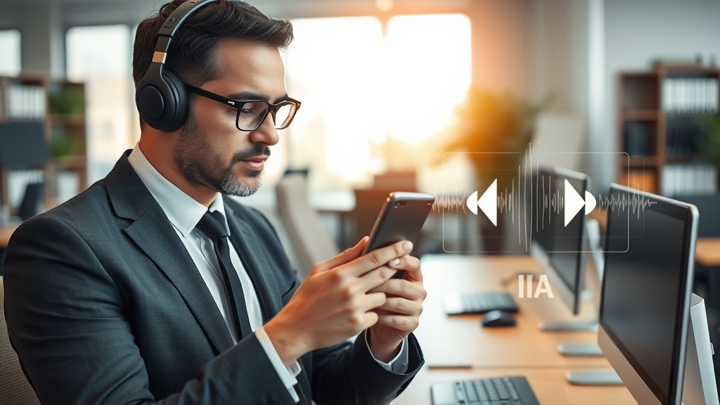 Synthèse vocale IA : 5 façons dont les entreprises françaises boostent leur productivité