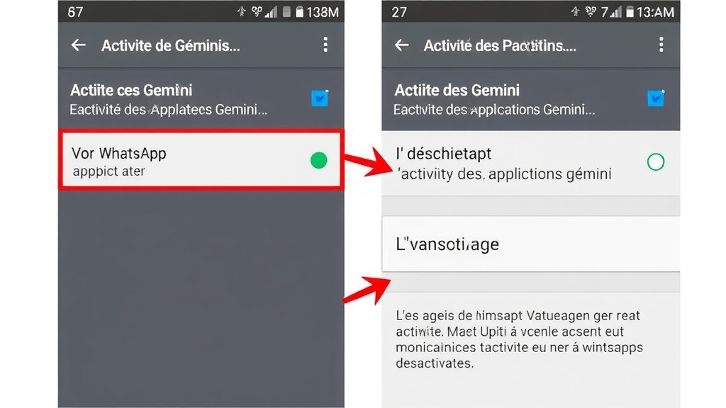 Illustration complémentaire sur WhatsApp confidentialité