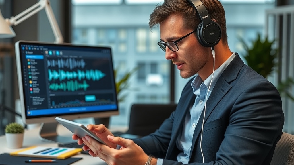 Synthèse vocale IA : 5 façons dont les entreprises optimisent leur productivité