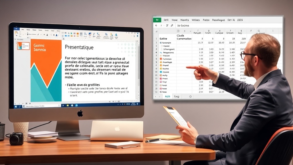 Gemini dans PowerPoint et Claude dans Excel : L'IA révolutionne la bureautique