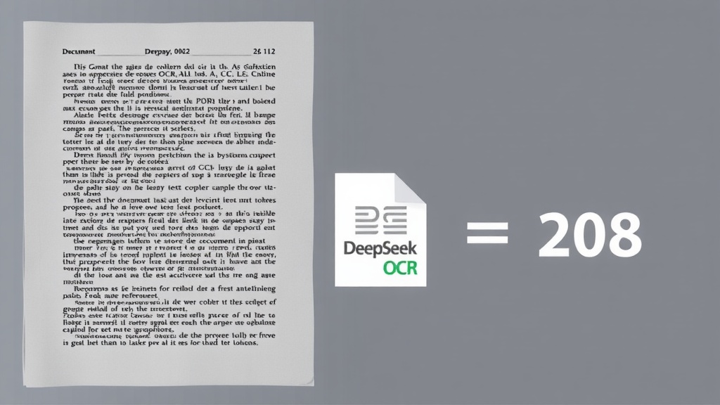 DeepSeek-OCR : La révolution de la compression textuelle par IA en 2025