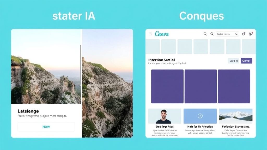 Illustration complémentaire sur Canva AI Design