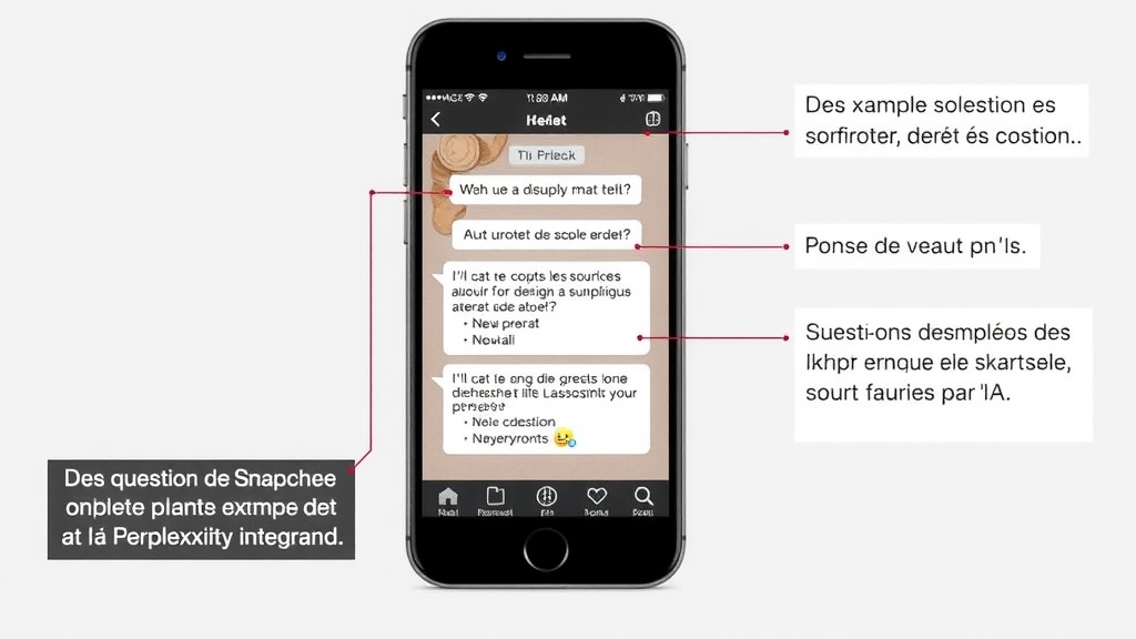 Illustration complémentaire sur Snapchat Perplexity partenariat