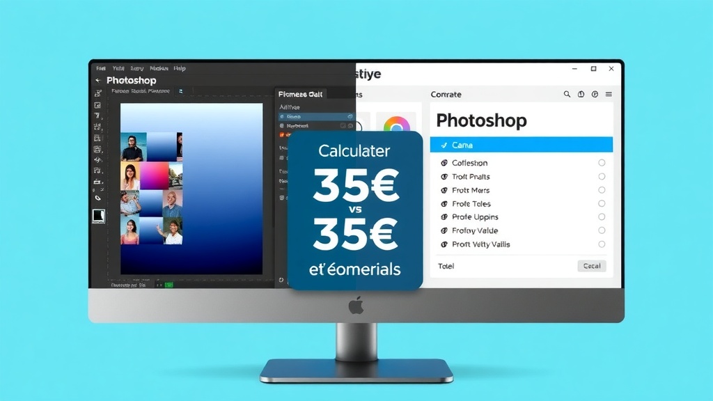 Canva vs Photoshop : Comment j'ai économisé 35€ par mois en changeant d'outils