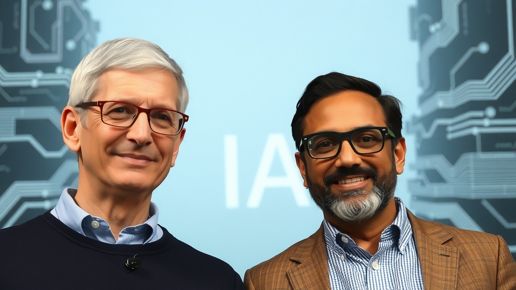Crise chez Apple : Tim Cook remplace son chef IA par un vétéran de Google