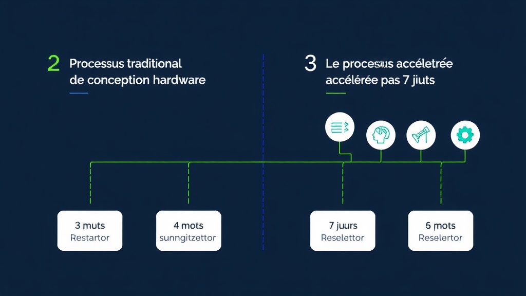 Illustration complémentaire sur IA conception matérielle