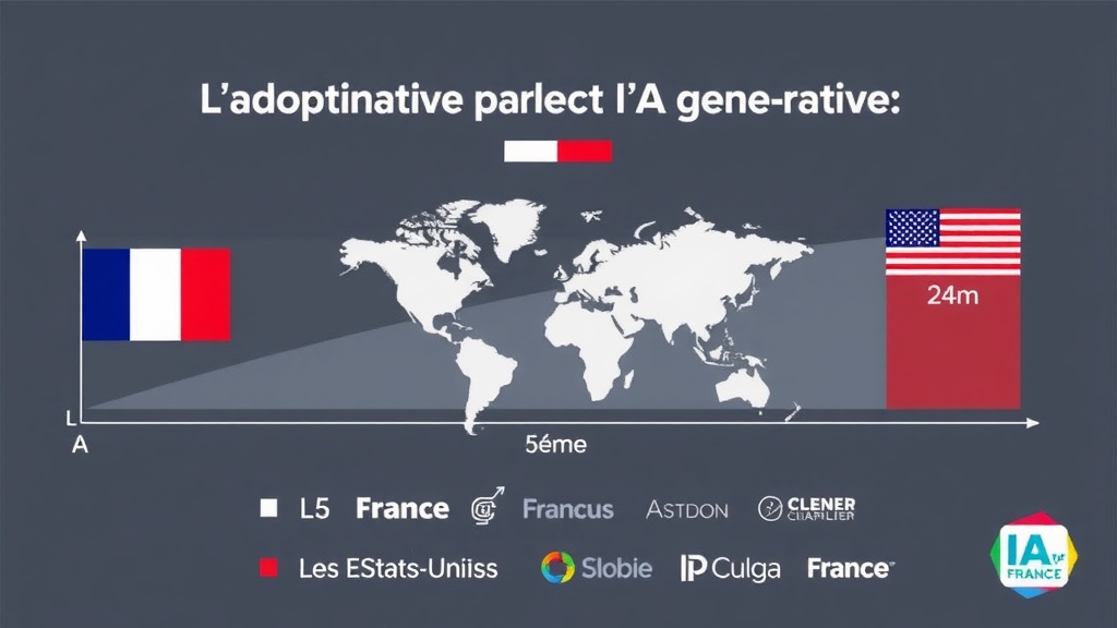 La France dans le top 5 mondial de l'IA générative : pourquoi nous dépassons les États-Unis