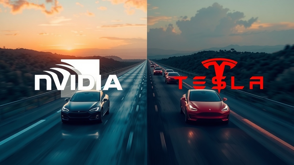 Conduite autonome : Nvidia vs Tesla, duel technologique pour l'avenir de la mobilité