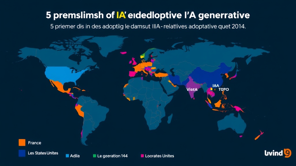 Adoption de l'IA générative : pourquoi la France surpasse les États-Unis en 2026