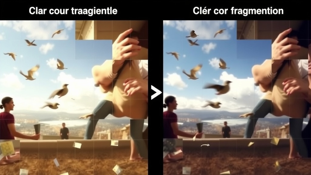 Illustration complémentaire sur vidéo IA