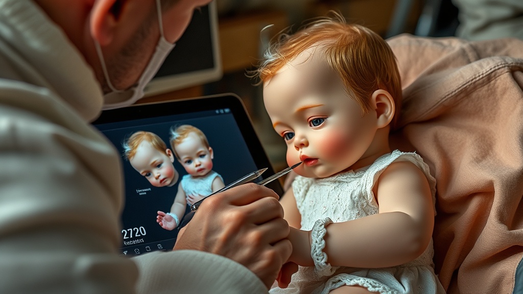Illustration 2 sur bébés reborn
