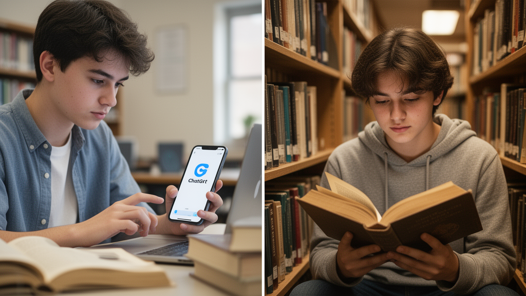 Illustration 1 sur jeunes et intelligence artificielle