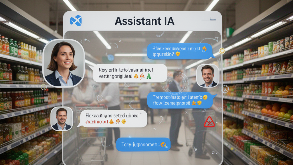 Assistant IA Olive : quand le chatbot d'un supermarché se prend pour un humain