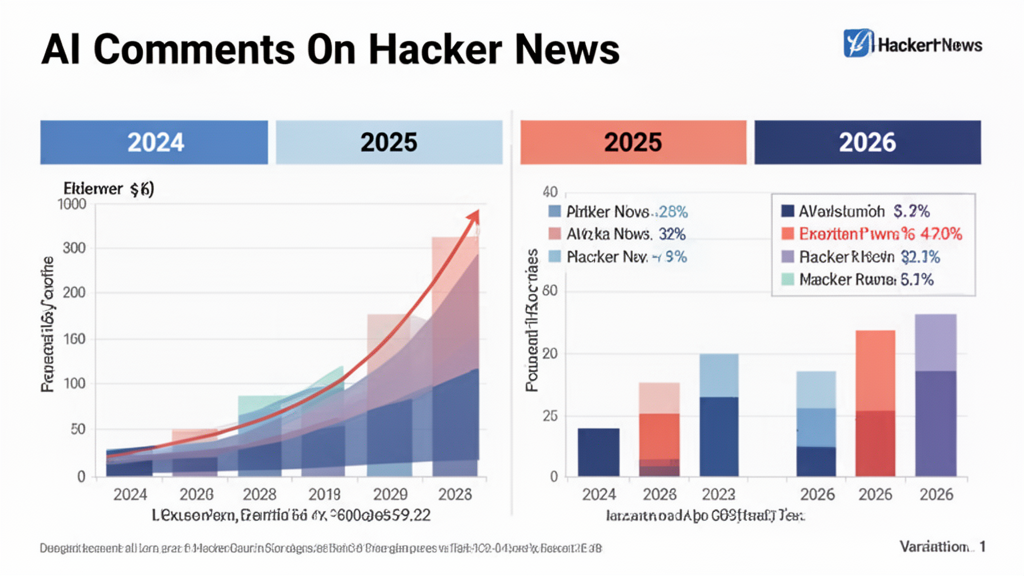 Illustration 1 sur hacker news commentaires ia