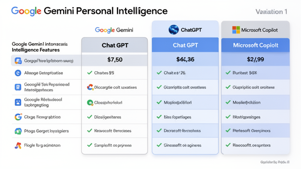 Illustration 1 sur Personal Intelligence