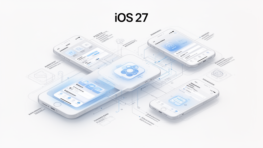 Illustration 3 sur iOS 27 Illustration 3 sur iOS 27
