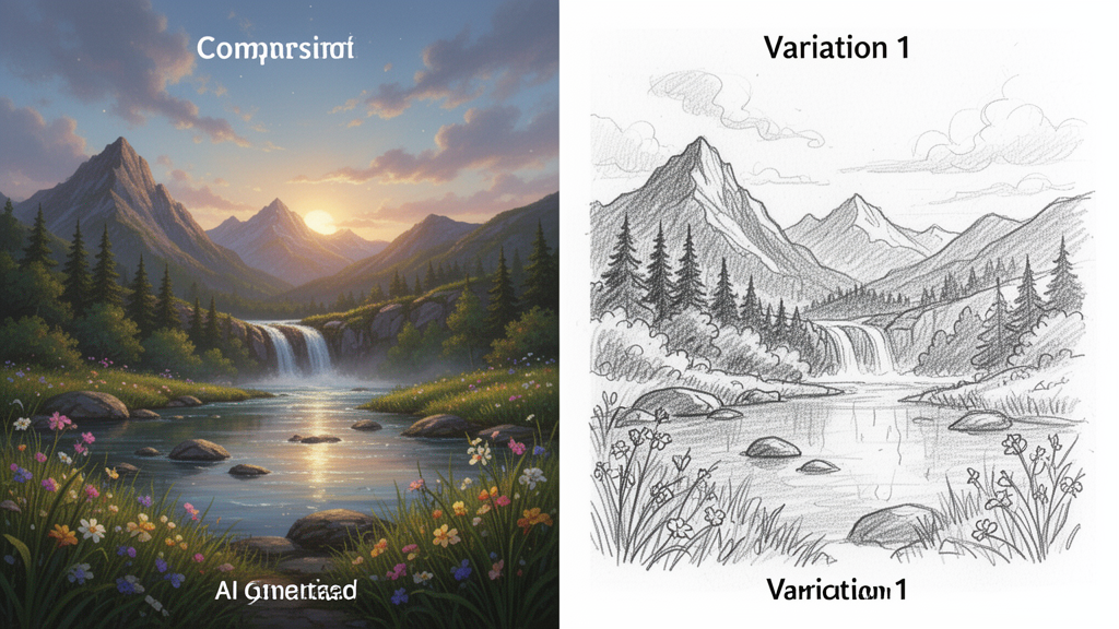 Illustration 1 sur art IA Illustration 1 sur art IA