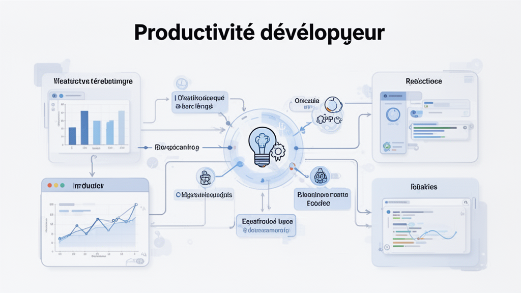 Illustration 3 sur productivité développeur Illustration 3 sur productivité développeur
