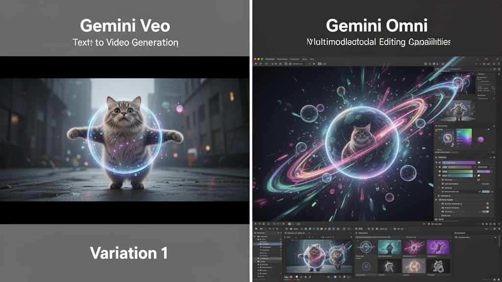 Illustration 1 sur Gemini Omni