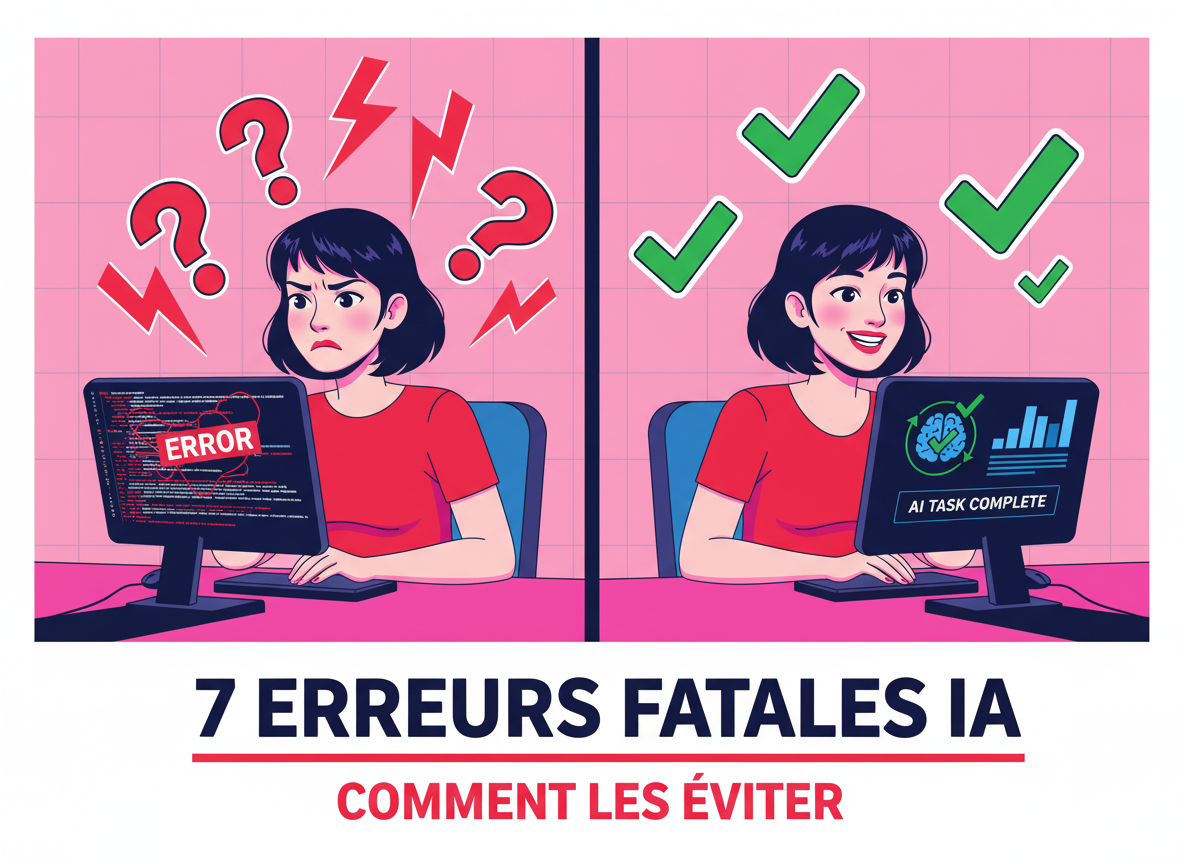 7 Erreurs Fatales que Font 90% des Créateurs avec l'IA (et Comment les Éviter)